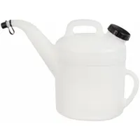 Pitcher Measuring Container: 8 qt Fluid Capacity, 13 in Overall Dia, 15 in Overall Ht, Translucent (MPN 32377)