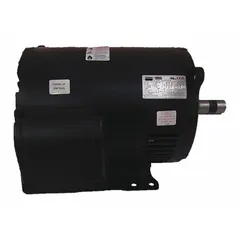 Open Drip Proof (ODP) 3-phase AC motor with rigid base mount. Delivers 7 1/2 hp at 1,175 RPM on 230/460V AC, drawing 20.4/10.2 A full load. Suitable for continuous-duty applications such as pumps, fans, conveyors, and compressors.