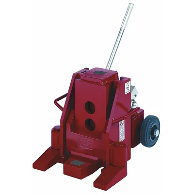 GKS-PERFEKT Hydraulic Toe Jack: Steel, Air/Hydraulic, 20 ton Load Capacity - Low-Clearance Toe Jacks