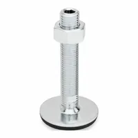 JW WINCO Male-End Leveling Mount: Swiveling Stud, 5/8"-11 Thread Size, 2.36 in, 2,248 lbf Capacity (MPN 40-60-5/8X11-75-A3-UK)