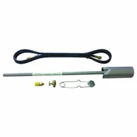 Medium-capacity outdoor torch with straight tip and adjustable flame, compatible with propane fuel. Designed for weed control, asphalt work, and thawing frozen pipes in industrial maintenance and construction