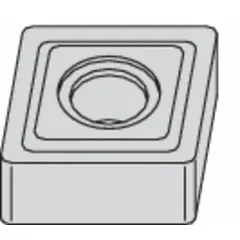 Diamond indexable turning insert for machining non-ferrous materials, composites, and abrasive workpieces. Used in turning, facing, and profiling operations. Available in two size variants: CNMG6427N and CNMG1906087N.