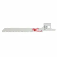 MILWAUKEE Reciprocating Saw Blade: 10 Teeth per Inch, 3 5/8 in Blade Lg, 0.04 in Blade Thick, 5 PK (MPN 48-00-5161)