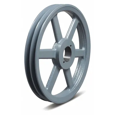OEM V-Belt Pulley: 2BK80 - Bushed-Bore Cast-Iron V-Belt Pulleys