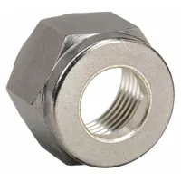 HAM-LET Compression Fitting Nut: 12 mm OD Fitting Size, Compression, Stainless Steel (MPN 761L-SS-12MM)