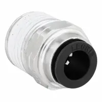 LEGRIS Push-Fit Adapter Fitting: 1/4 in OD x 1/4 in Pipe Size, Push-to-Connect x MNPT, Brass, 10 PK (MPN 3175 56 14)
