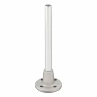 DAYTON Surface Mount, Aluminum Base: Tower Light Mount, 10 1/4 in Overall Ht, 3 1/8 in Overall Dia