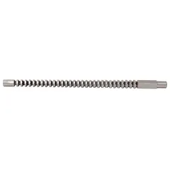 Square broach for cutting precise square holes in metal workpieces. Requires a 1 3/32 in drilled pilot hole and supports a minimum cut length of 1/2 in. Suitable for keyways, dies, and tooling fixtures in machining operations.