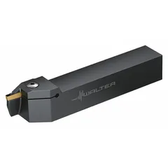 Indexable toolholder for parting and grooving operations on lathes and turning centers. Designed for secure insert clamping and repeatable accuracy in cutoff and grooving applications.