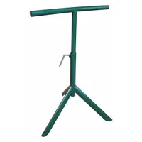 APPROVED VENDOR Conveyor Support Stand: For 10 in Between Frame Wd, 25 in Min. Ht, 43 in Max. Ht