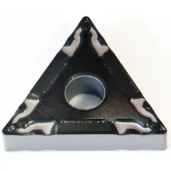 Triangle (T) indexable turning insert for general-purpose turning, facing, and profiling on CNC lathes. Suitable for medium to finishing cuts on steel, stainless steel, and cast iron. Grade AC8025P provides wear resistance.