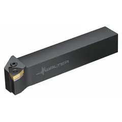 Indexable toolholder for external turning and profiling operations in metalworking. Designed to hold indexable carbide inserts for precision machining of steel, stainless steel, and cast iron components.