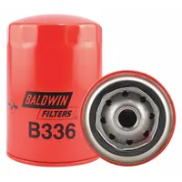 BALDWIN FILTERS Oil Filter: B336, 3/4"-16 Thread Size, 5 3/8 in Overall Ht, 3 11/16 in Outside Dia
