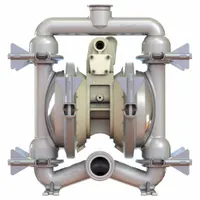 VERSAMATIC Air Operated Double Diaphragm Pump: Stainless Steel, 2 in, Tri-Clamp, 70 gpm (MPN E4SJ7X770-FP-ATEX)