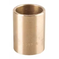 BUNTING BEARINGS Sleeve Bearing: Bronze, 4 in Bore, 4 1/2 in OD, 7 in Lg, 75,000 lb/sq in-fpm Max PV (MPN CB647256)