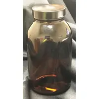 APPROVED VENDOR Sampling Bottle: 30 mL, 28-400 mm, Amber, 24 Bottles, 38 mm Body Dia