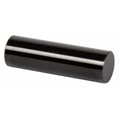 Class ZZ Go (Plus) plug and pin gauge with 0.6060 in diameter and 0.00020 in tolerance. Made of steel with black oxide finish. Used for Go/no-go inspection of hole sizes in machining and quality control applications. Includes Certificate of Accuracy with NIST Traceability.