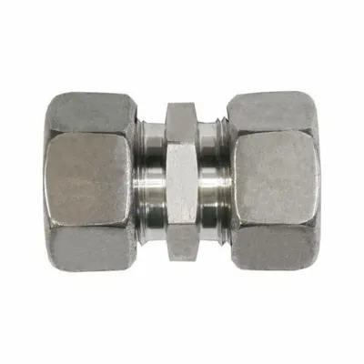 BRENNAN INDUSTRIES D2403-S16-S16 Flareless Bite-Type Steel - Flareless Bite-Type Steel Compression Fittings