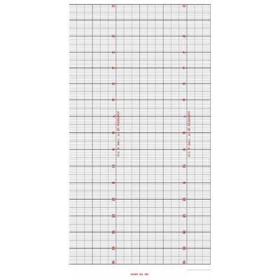 Honeywell Roll Paper Strip Chart: Roll Paper Strip Chart, 12 in Strip Chart Wd, Blue - Strip Chart Paper Compatible with Honeywell