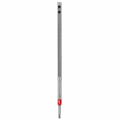 MILWAUKEE Rebar Cutter Drill Bit: 5/8 in Drill Bit Size, 16 in Max Drilling Dp - SDS-Plus Rebar Cutting Drill Bits