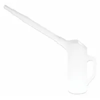 Measuring Container: 16 oz Fluid Capacity, 3 in Overall Dia, 4 in Overall Ht, Translucent, Flex (MPN 94200)