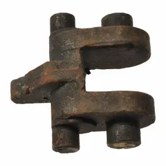 This chain guide stripper is a replacement component for manual chain hoists. It is compatible with hoist part number 1VW54. The stripper helps maintain proper chain routing and prevents tangling during lifting operations.