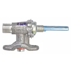 Genuine OEM replacement surface burner valve for Whirlpool ovens. Controls gas flow to the surface burner for flame adjustment. Used in gas range and oven repair.