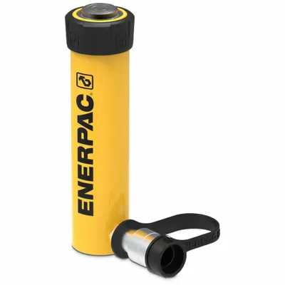 ENERPAC Hydraulic Ram: Single Acting, 10 ton Nominal Capacity, 6 in Nominal Stroke Lg - General Purpose Rams