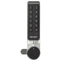 HES Electronic Keyless Lock: Flat, Cam Latch, 6 in Body Ht, 1 3/4 in Body Wd, 1 in Body Dp, Keypad (MPN KP20)