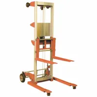 WESCO Winch Lift: 500 lb, 22 1/2 in L x 4 in W Fork, 43 in L x 29 in W x 68 in H Overall Dim, Cable (MPN 273514)