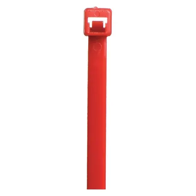 OEM Cable Tie: 4 in Nominal Lg, 7/8 in Nominal Max. Bundle Dia., 0.1 in Wd - Colored and Striped Cable Ties