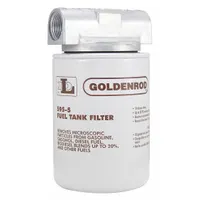 GOLDENROD Fuel Filter: Particulate, Repl Filter, Particulate, 10 micron Filter Rating, Zinc/Polymer (MPN 595-3/4)