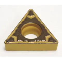 Triangle (T) indexable turning insert for general-purpose turning, facing, and profiling on CNC lathes. Suitable for medium machining of steels and cast irons.