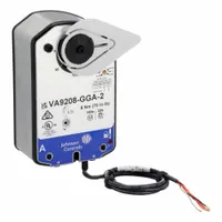 JOHNSON CONTROLS Electric Ball Valve Actuator: Electric Ball Valve Actuator, VG1000, 24V AC, 24V AC (MPN VA9208-GGA-2)