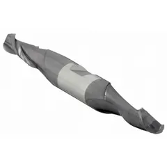 This double-end carbide ball end mill features a TiAlN coating and two flutes. It is used for contouring, slotting, and profiling in industrial machining, producing smooth curved surfaces. Suitable for high-speed machining of ferrous and non-ferrous materials.