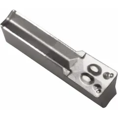 Indexable insert for grooving, parting, and turning operations. Suitable for use on machining centers and lathes in general metalworking applications.