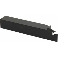The KYOCERA KTKHR163S is an indexable toolholder designed for cut-off, grooving, turning, and profiling operations on lathes and CNC machines. It accepts indexable inserts for parting and slotting workpieces, providing precision and repeatability in metalworking applications.