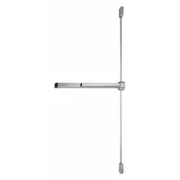 VON DUPRIN Surface Vertical Rod: 4 ft Max Door Wd, Aluminum (MPN 2227EO-4-SP28)