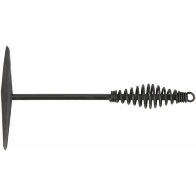 WESTWARD Chipping Hammer: 10 in Overall Lg, Steel Handle, Perpendicular, 1 in Blade Lg - Welding Hammers