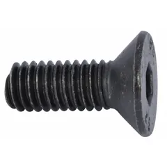M6 metric screw with 16 mm length, designed as a replacement fastener for Dayton brand material handling equipment. Used to secure components in conveyors, hoists, and similar industrial machinery.