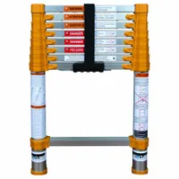 XTEND + CLIMB Telescoping Extension Ladder: 9 ft Ladder Size, Aluminum, 250 lb Load Capacity (MPN 750P+)
