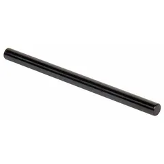 Class ZZ Go (Plus) plug and pin gauge with 0.1180 in diameter, 0.00020 in tolerance, made of steel with black oxide finish. Used for precision hole measurement in machining and quality control to verify that hole diameters are within lower tolerance limits. Includes Certificate of Accuracy with NIST Traceability.