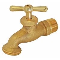 APPROVED VENDOR Hose Bibb: Tee, Brass, Brass, Brass, 3/4 in Inlet Connection Size, IP (MPN 20183)
