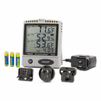 TRIPLETT Temperature Datalogger: 0%to 99.9% Relative Humidity Measured, 14°C to 158°F, -10°C to 70°C (MPN RHDL95-NIST)