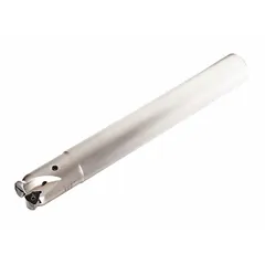 Indexable profiling end mill with 150 mm diameter, 125 mm shank, and 800 mm overall length. Features three indexable inserts for efficient material removal. Suitable for precision milling of complex profiles in metalworking applications.