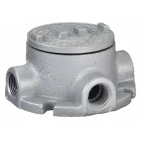 Conduit Outlet Body: Iron, GRF, 3/4 in Trade Size, X Body, 18 cu in Body Capacity (MPN GRFX75)