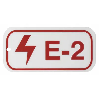 BRADY Lockout Tag: None/ No Header, E-2, Polystyrene, English, Plastic - Safety