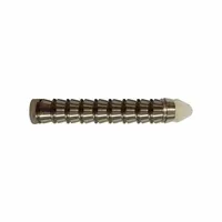 HAM-LET Compression Fitting Nut: 7/8 in OD Fitting Size, Compression, Stainless Steel (MPN 760LS SS 7/8 SET=10PCS)