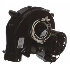 FASCO A168 is a furnace draft inducer designed for use in York heating systems. It operates on 115V AC and serves as a direct replacement for model 7021-5838. This component ensures proper combustion airflow and safe exhaust venting in residential and light commercial HVAC applications.
