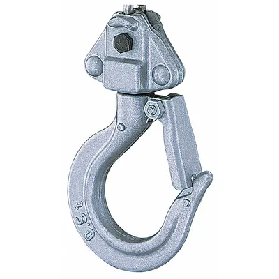 HARRINGTON Bottom Hook Assembly: Lever Chain Hoists, 1,000 lb Compatible Load Capacity - Bottom Hooks for Hoists